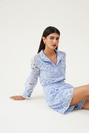 Sky Lace Co-ord Set