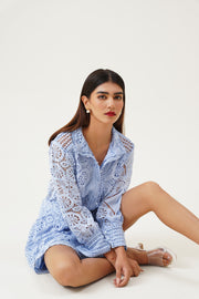Sky Lace Co-ord Set