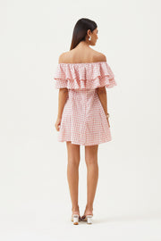 Rosie Ruffle Off Shoulder Dress