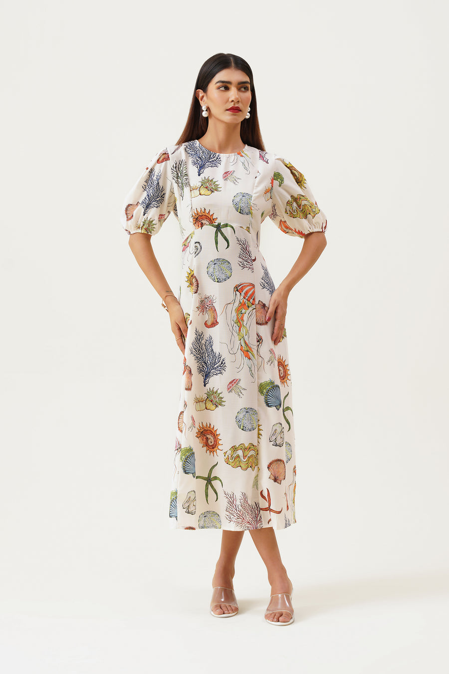 Coastal Reverie Midi Dress