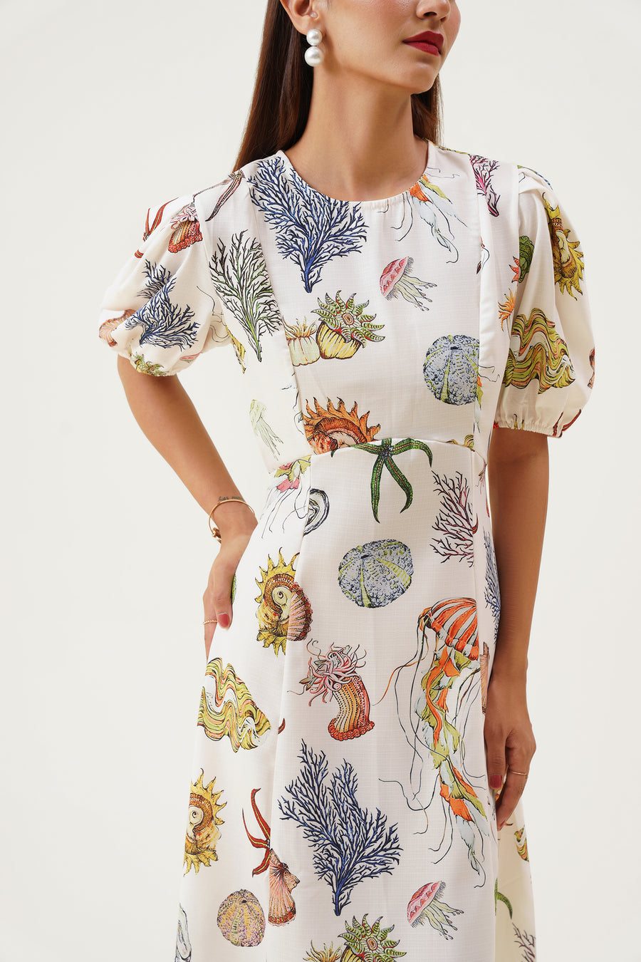 Coastal Reverie Midi Dress