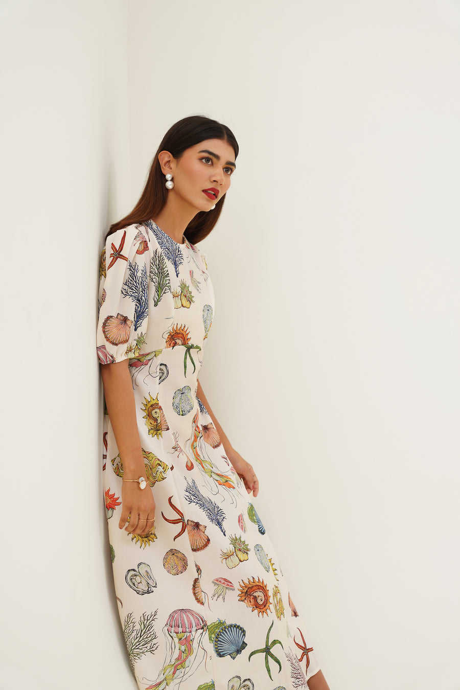 Coastal Reverie Midi Dress