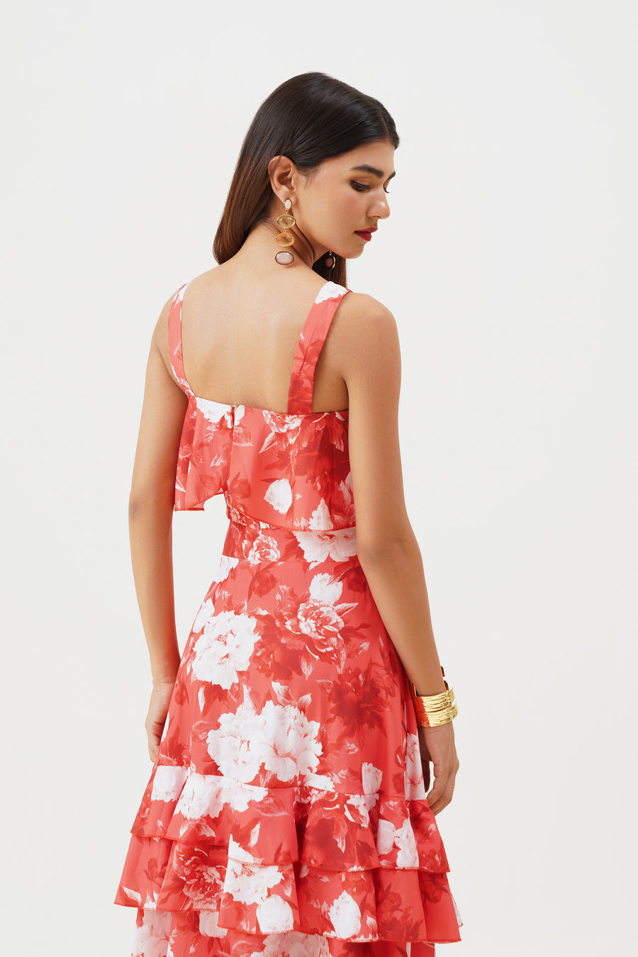 Crimson Bloom Co-ord Set