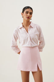 Mini Heart Crop Shirt