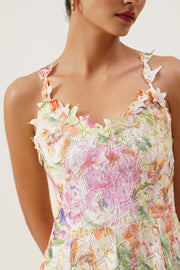 Petal Bloom Lace Maxi